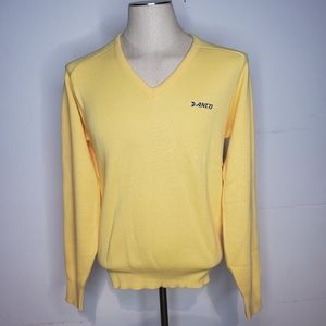 Vintage 80s Anco Windshield Wiper V Neck Sweater Y